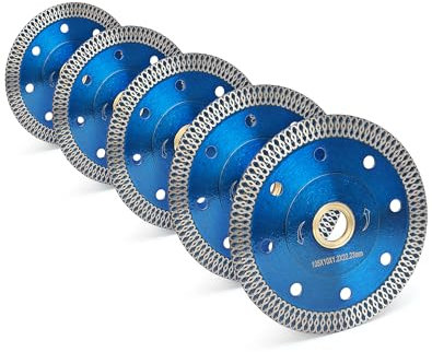 5 pz/scatola 4 in diamante lama per sega super sottile in porcellana lama per il taglio di marmo granito gres porcellanato piastrelle (4 -5pcs)
