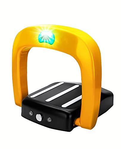 Bloqueador de estacionamiento,Bloqueador de plaza Barrera de estacionamiento remota - Bloqueo electrónico de suelo, control remoto inteligente