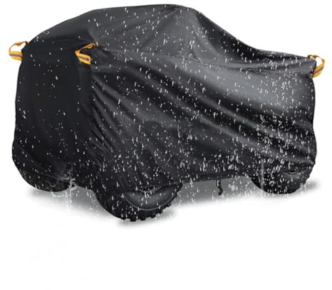 Funda Impermeable 190T para Quad, ATV, Motocicleta, Scooter, Kart Y Moto, Resistente Al Polvo A Los Rayos UV, Compatible con para Suzuki