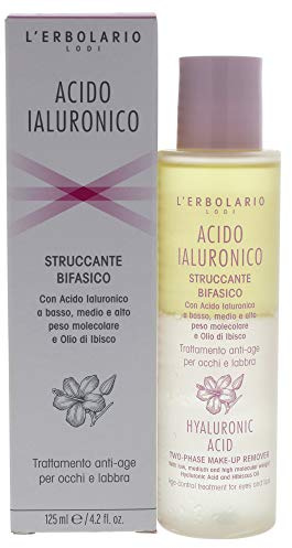 L'erbolario acido ialuronico struccante bifasico