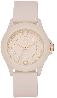 Skechers Women's Silicone Quartz Traditional SR6172
