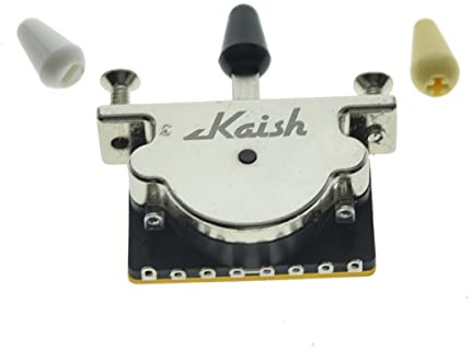 Heavy Duty 5 Way Chitarra Pickup Leva Interruttore Pickup Chitarra Selettore Interruttore per Strat Tele con 3 Punte in Plastica
