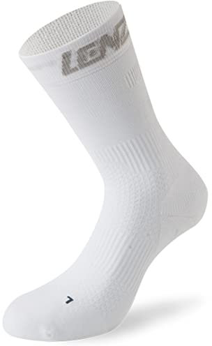 Lenz 6.0 Mid Kompression Socken (White,42-44)