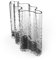 Cooee Design Gry Wide Vase 19cm Clear, Glasvase, Tulpenvase, klare Farbe
