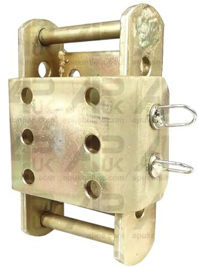 Height Adjustable Towing Drop Plate Hitch Replacement for Land Rover Truck Trailer Tow Ball