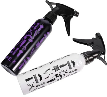 WOFASHPURET 2 pezzi Spray Bottle per Parrucchieri Bottiglie Vuote per Nebulizzazione per Dei Innaffiare Piante e Domestica Design Multipurpose e Resistente Colore Casuale Colore Casuale