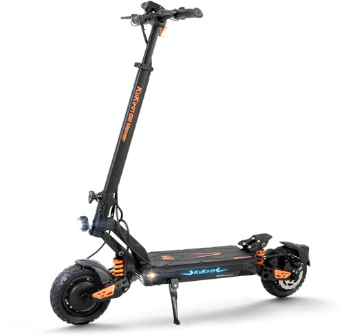Kukirin Patinete Eléctrico Adultos Todoterreno,Patin Electrico,Scooter Electrico Potente Plegable/Autonomía de 75-80 km/Ruedas de 10/Carga máxima 120kg/IP54/Doble Frenos de Disco,G2 Master