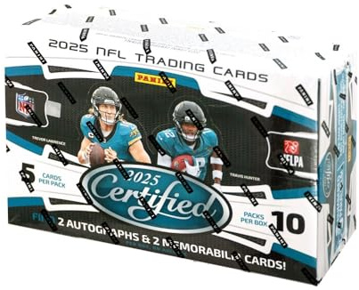 2025 Panini Certified Football Hobby Box - PRESALE