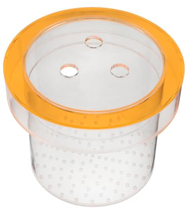 HEMOTON Boîte Isolement Acrylique pour Aquarium Trous D'aération Conteneur Élevage Poissons et Crevettes