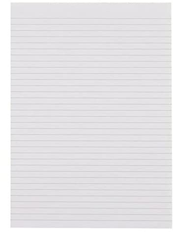 Nu Notebooks - A4 Memo Pad - Office Range - A4 Notebook - Stationery Notebooks - Writing Pad - 80 Pages - Pack of 10,Grey