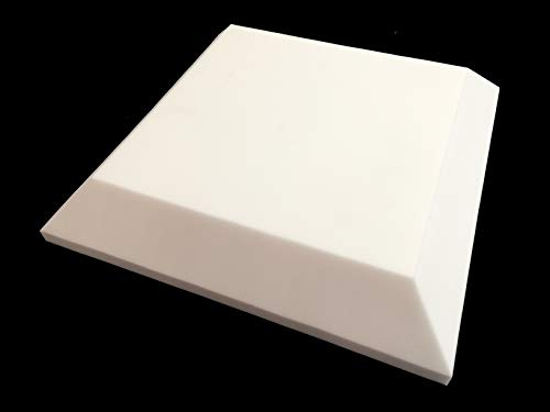 Mel-Acoustic Tegular - Pannello in schiuma acustica, 100 mm, colore: Bianco
