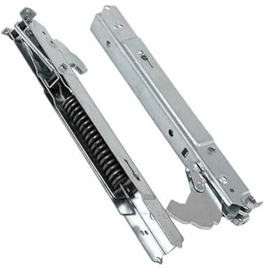 JCSPARES® - Kit 2 Pezzi | Cerniera 210 mm Apertura Porta Sportello Per Forno Cucina Compatibile Con Electrolux Rex