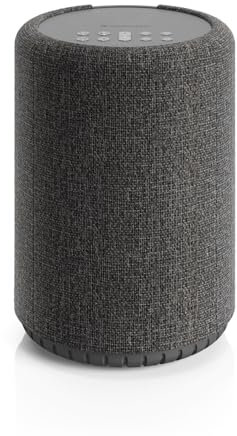 Audio Pro A10 MKII Wireless Multiroom Speaker, WiiM Edition | High Fidelity, Bluetooth, WiFi | Compatible with AirPlay 2, Google Cast, Siri, WiiM Home App, Stream Spotify, Tidal & More, Dark Gray