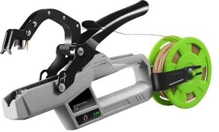 EDEDE Maquina de Atar Plantas, Atadora de Ramas eléctrica, atadora inalámbrica for Plantas, atadora automática for vides y Tomates