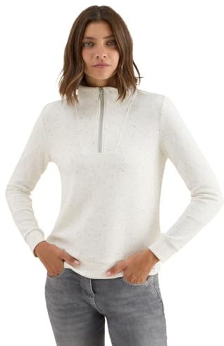 Cecil Maglietta Strutturata con Troyer Vanilla White XL