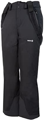 Izas - Pantalón de Esquí para Hombre - Pantalón Impermeable y Transpirable - Elástico y con Tirantes Desmontables - Cremallera Interior para Facilitar Ventilación y Transpiración - Yoho Negro - XXL