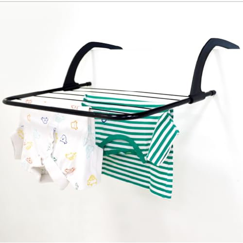 gsc evolution Pipali Tendedero Plegable para balcón o radiador pequeñas coladas. Plegable y Compacto. 50x30x15.5cm