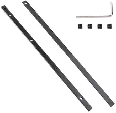 HAPPOW 2 Stück Führungsschienenverbinder, Vorhangschiene Verbinder, P-20177 für Lange Schnitte, Schienenverbinder，Kompatibel mit Führungsschiene Makita und Festool, Bosch