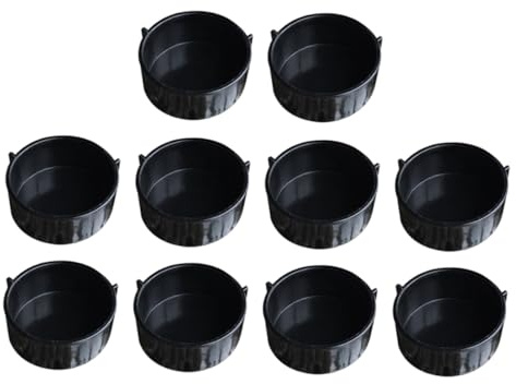 COLLBATH Lot de 10 Gamelles pour Reptiles Gamelles pour Lézards Mangeoires pour Araignées Fournitures pour Tortues Couleur Aléatoire