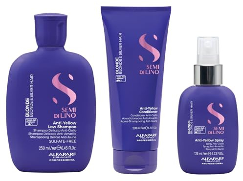 Alfaparf Milano Leinsamen Holiday Set Blonde - Für blondes und silbernes Haar