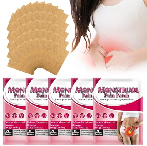Patch Chauffant,40pcs Règles Douloureuses,Patch Douleurs Menstruelles,Patchs Soulagement Menstruel,Coussinets Chauffants pour Soulager