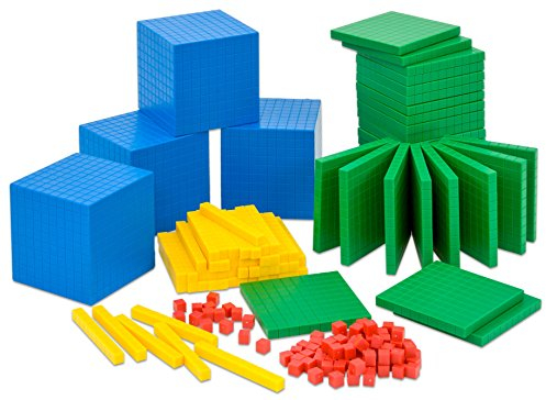 Betzold - Dienes-Material Systemblöcke Dezimalrechnen - Rechnen lernen Kinder