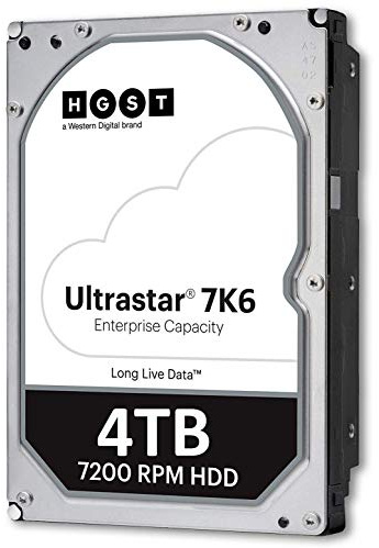 HGST Ultrastar 7K6000 HUS726040ALE610 (0F23005) 4 TB 7200 RPM SATA 6Gb/s 3.5-Inch Internal Hard Drive (Renewed)