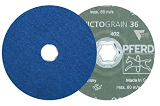 PFERD 109274 CC-FS Combiclick Fiberschleifer Modell Victograin Cool 125 mm, 1 Stück