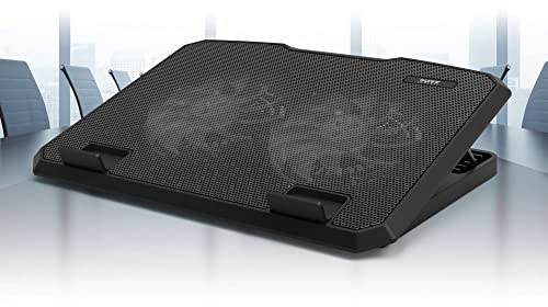 Port Designs 901099 Notebook-Kühlpad 43,2 cm (17 Zoll) 800 RPM Schwarz