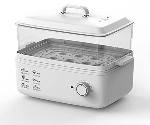 Cuiseur vapeur électrique maison petit multifonctionnel grande capacité multicouche vapeur Pot automatique mise hors tension petit déjeuner Machine,A