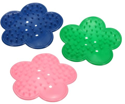 PATIKIL Rose Leaf Thorn Stripper, 3 Pcs Rose Thorn Stripper Remover Leaf Stripping Tool Burrs Removal Tool for Gardening Flower Arrangement, Multicolored