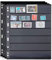 Wansiman Collection De Timbres Pages,Pages de Timbres,Classeur Timbres Collection,Encart De Collection De Timbres,Album De Timbres-Poste,Timbre Page Collection,Classeur Timbres pour Votre Collection