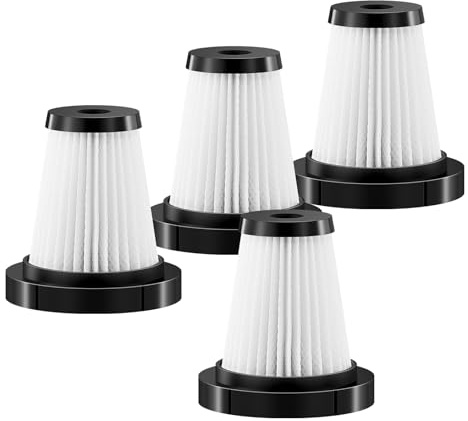 Vacuum Cleaner Original Filter, 4 Pieces Washable HEPA Filter for Sakerplus DBS03 Vacuum Cleaner