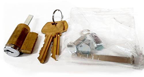 GMS K001 Knob / Lever Cylinder with Sargent LA-LD Keyway for Schlage Locks