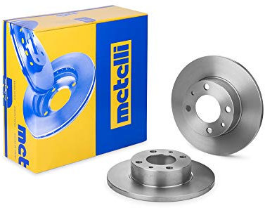 metelligroup 23-0014 Disco Freno, Kit Composto da 2 Dischi Freno, Pezzo di Ricambio per Auto/Automobile, Certificato ECE R90