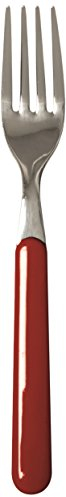 Excelsa Fashion Forchetta, Acciaio Inossidabile, Rosso