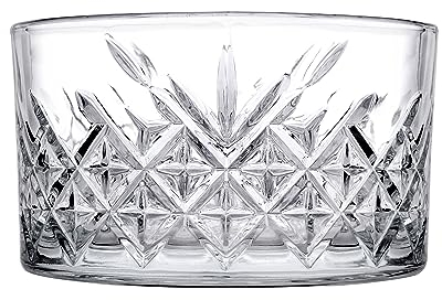 Pasabahce Timeless Confezione 4 Coppe, Vetro, Trasparente, 22,5 Cl