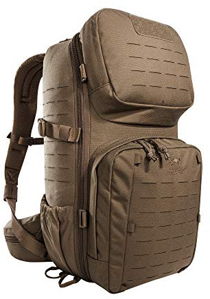 Tasmanian Tiger TT Modular Combat Pack 22L, Militär Tages-Rucksack, perfekt organisierter Daypack, Molle-Kompatibel für Uni, Arbeit, Schule, Outdoor, Trekking und Wandern, Coyote Brown