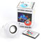 Fdit Lampadina Intelligente Monopoli RGBW Bluetooth Lampadina Musicale Telecomando a 24 Tasti Scheda USB (Senza Scheda) E26 / 27 100‑240 V CA