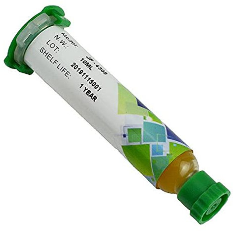Rosin Based Soldering Flux Paste 10cc Syringe Hobby DIY Electronics Electrical