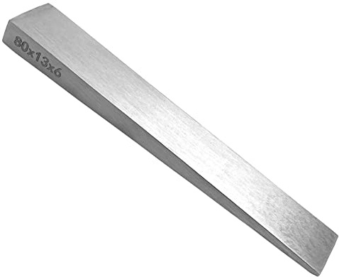 WEDO Stainless Steel Flange Wedge,Pipefitting Welding Tool,Rust-proof,Corrosion Resistant,High Hardness,6 x 13 x 80mm(1/4 x 1/2 x 3)