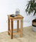 CASA Massivholz Beistellhocker Hocker 32x55x32cm Anton Kernbuche massiv Natur geölt