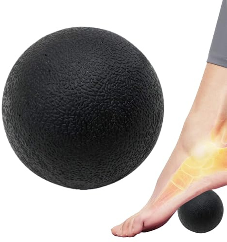 Balle de massage, rouleau de fascia pour adultes, conception portable avec rouleaux de massage, accessoires d'entraînement pour l'exercice, le sport, le fitness, le yoga, les pieds plantaires, les mus