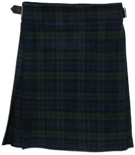 Tartanista Mens Black Watch Tartan Value Kilt 30W 24L