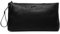 BACCINI Clutch echt Leder - Unterarmtasche JIL M - Abendtasche Damen Tasche Damentasche mit Schultergurt - Ledertasche Damen schwarz handgefertigt
