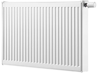 Buderus Logatrend Ventil-Flachheizkörper VC-Profil Typ 22 BH 600 vers. Längen + Halter (BL: 1400 mm)