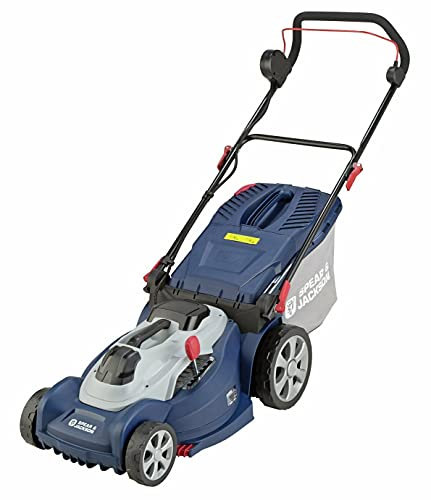 S & J Spear & Jackson S3644CR 44cm Cordless Rotary Lawnmower With 1 Battery - 36V