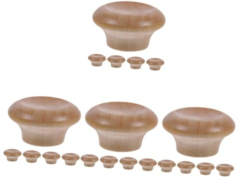 Alipis 20 Pièces Tête de bocal poignée couvercle casserole bouton couvercle casserole petit bouton de couvercle poignées de couvercle de casserole robustes Acier inoxydable cache-pot