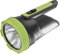 EMOS - aufladbarer LED-Handscheinwerfer - 210lm, 240m - 2 Separate Lichtquellen und 4 Leuchtmodi - ergonomischer Handgriff - 1 800 mAh/3,7 V Akku mit USB-A/C Ladekabel - für Indoor - schwarz-grün