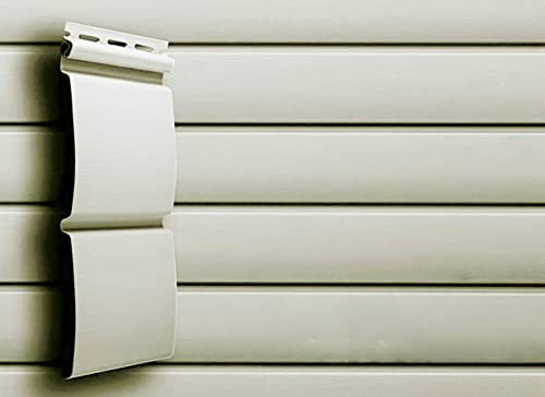 Kunststoffpaneele Beige mit Maserung Fassadenpaneele Fassadenverkleidung Giebelverkleidung Hausverkleidung Wohnheimverkleidung Klinkerfassade (BH03 Paneele Beige 1,83 x 0,23m)